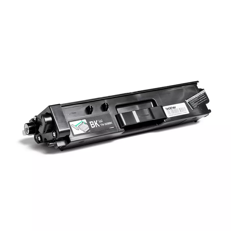 Brother TN-329BK cartucho de tóner, negro, 6000 páginas