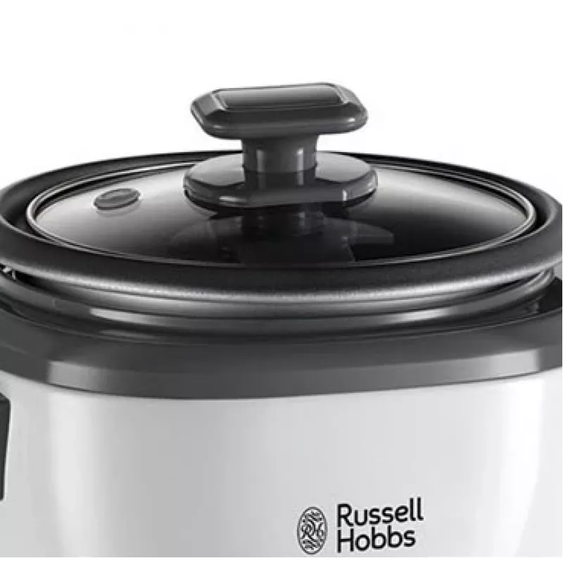Russell Hobbs 27020-56 Mini arrocera, 0,4 L, negro/blanco