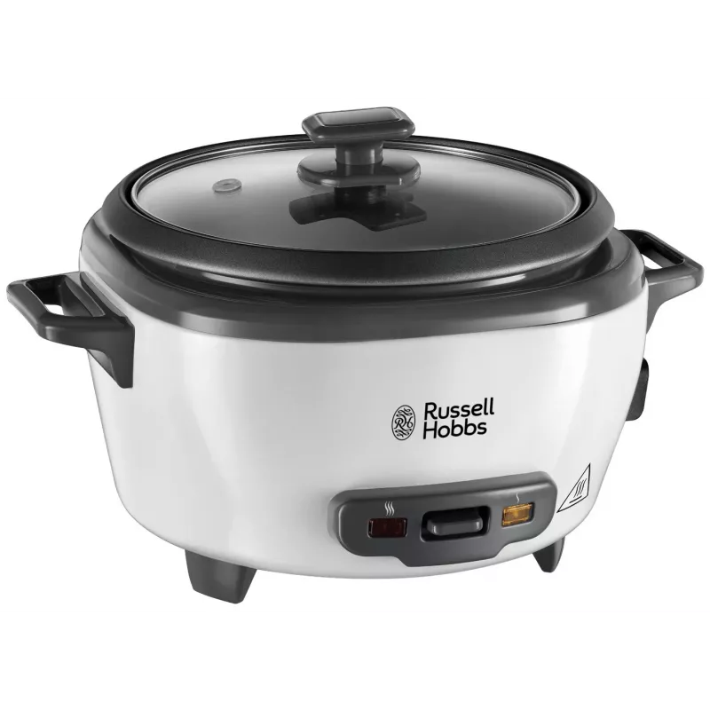 Russell Hobbs 27020-56 Mini arrocera, 0,4 L, negro/blanco