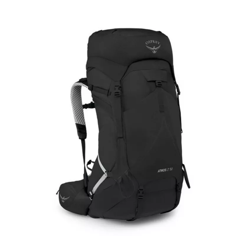 Mochila de trekking Osprey Atmos AS LT 50 negro L/XL — hombre, capacidad 50 l