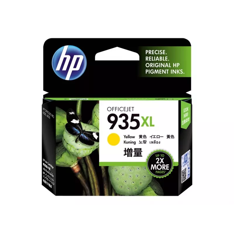 HP 935XL Cartucho de tinta original C2P26AE BGY amarillo alta capacidad 825 páginas pack de 1