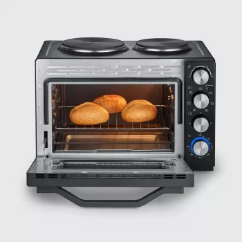 Severin TO 2073 XXL Mini horno 60 L 2200 W negro grill