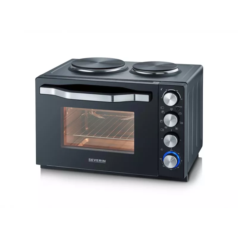 Severin TO 2073 XXL Mini horno 60 L 2200 W negro grill