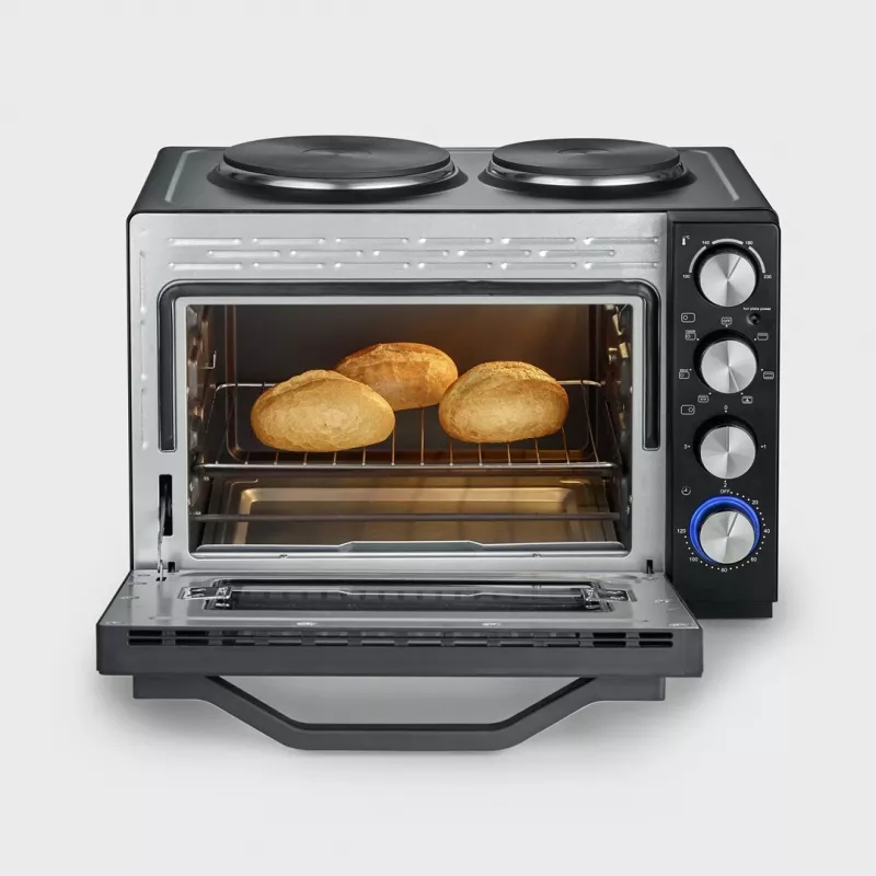Severin TO 2073 XXL Mini horno 60 L 2200 W negro grill