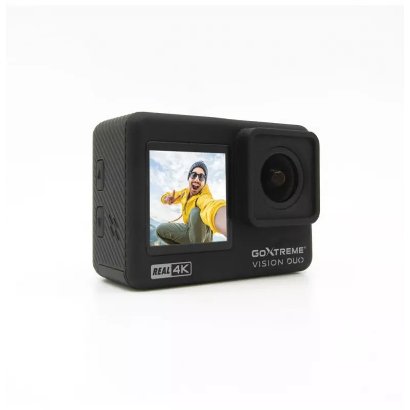 EASYPIX | GoXtreme Vision DUO 4K | Pantalla táctil | Sumergible | Wi-Fi