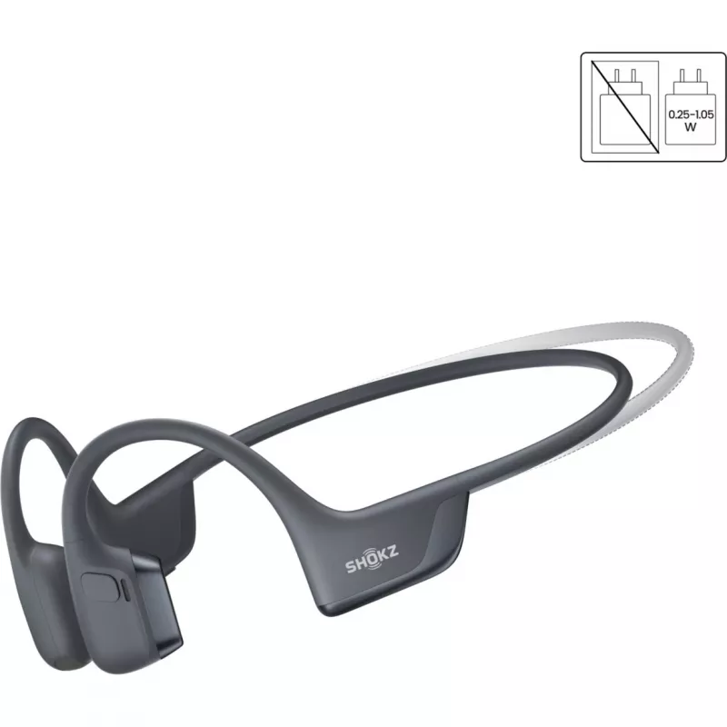 SHOKZ OpenRun Pro 2 Mini Auricular inalámbrico deportivo de gancho Bluetooth Negro