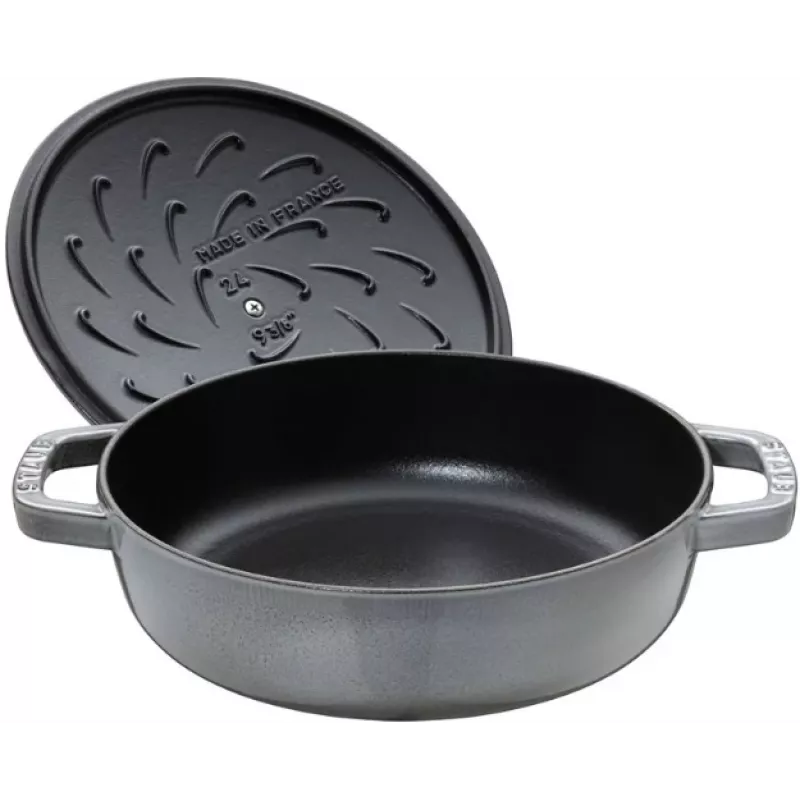 Sartén profunda con tapa STAUB 28 cm 40511-470-0