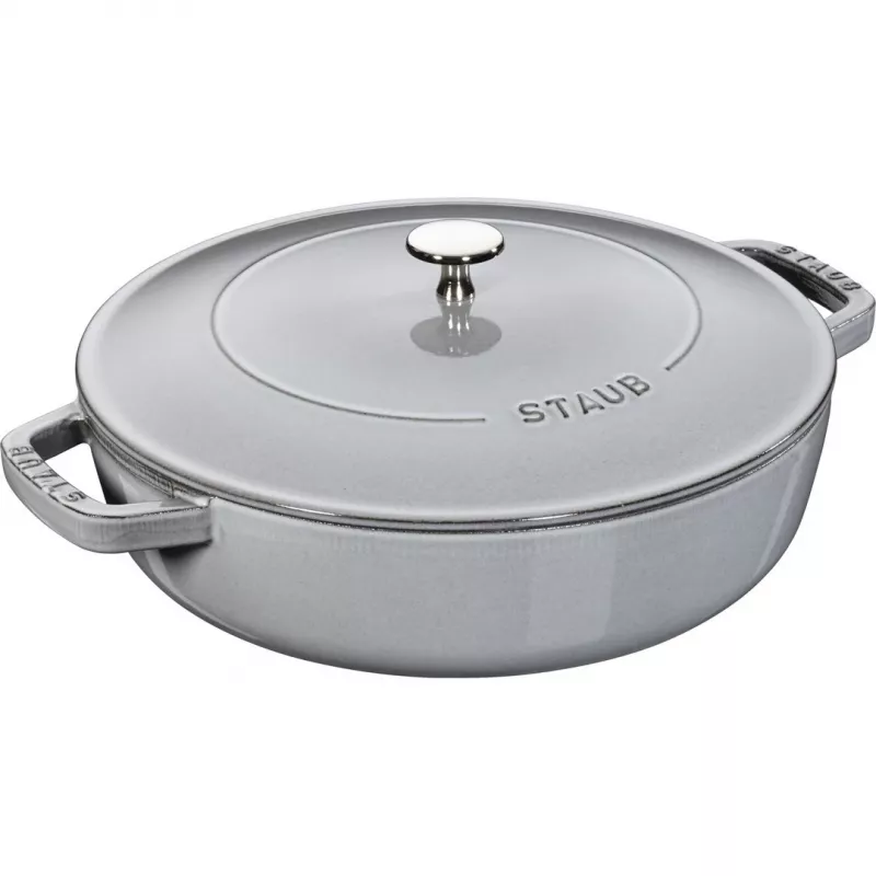 Sartén profunda con tapa STAUB 28 cm 40511-470-0