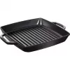 Sartén para grill Staub 40511-683-0 Rectangular Negro 348x280x43 mm