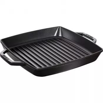 Sartén para grill Staub 40511-683-0 Rectangular Negro 348x280x43 mm