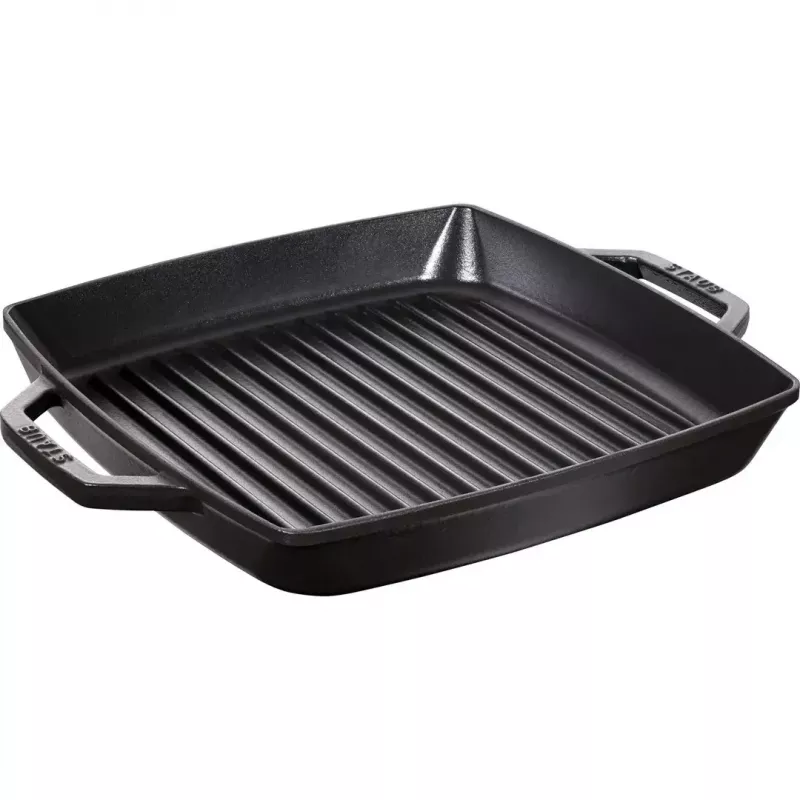 Sartén para grill Staub 40511-683-0 Rectangular Negro 348x280x43 mm