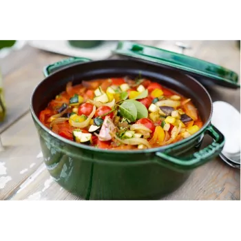 Staub 40503-109-0 Pincel de cocina de silicona Negro, Madera