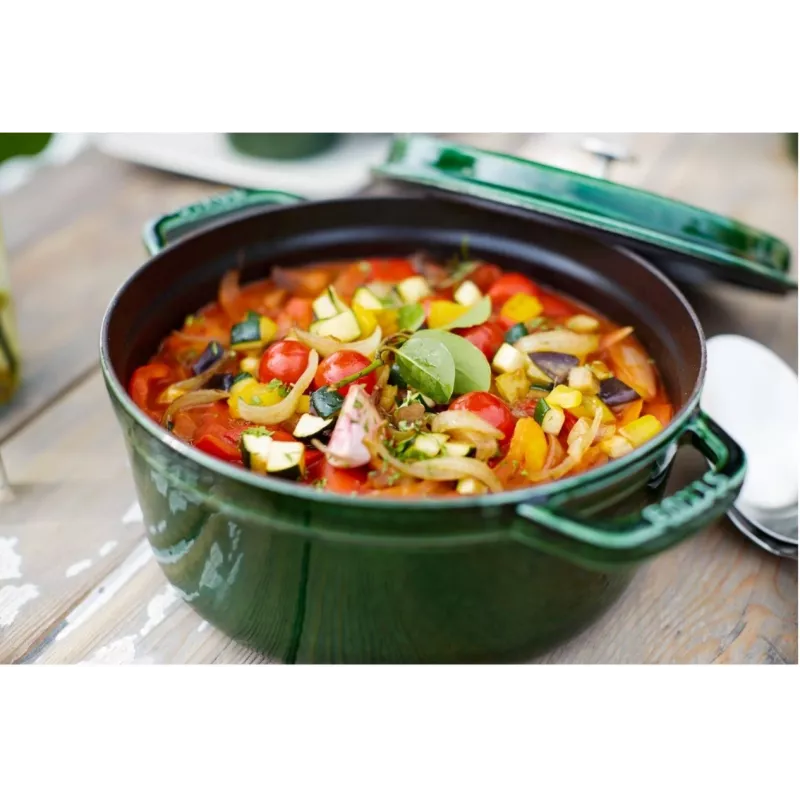 Staub 40503-109-0 Pincel de cocina de silicona Negro, Madera