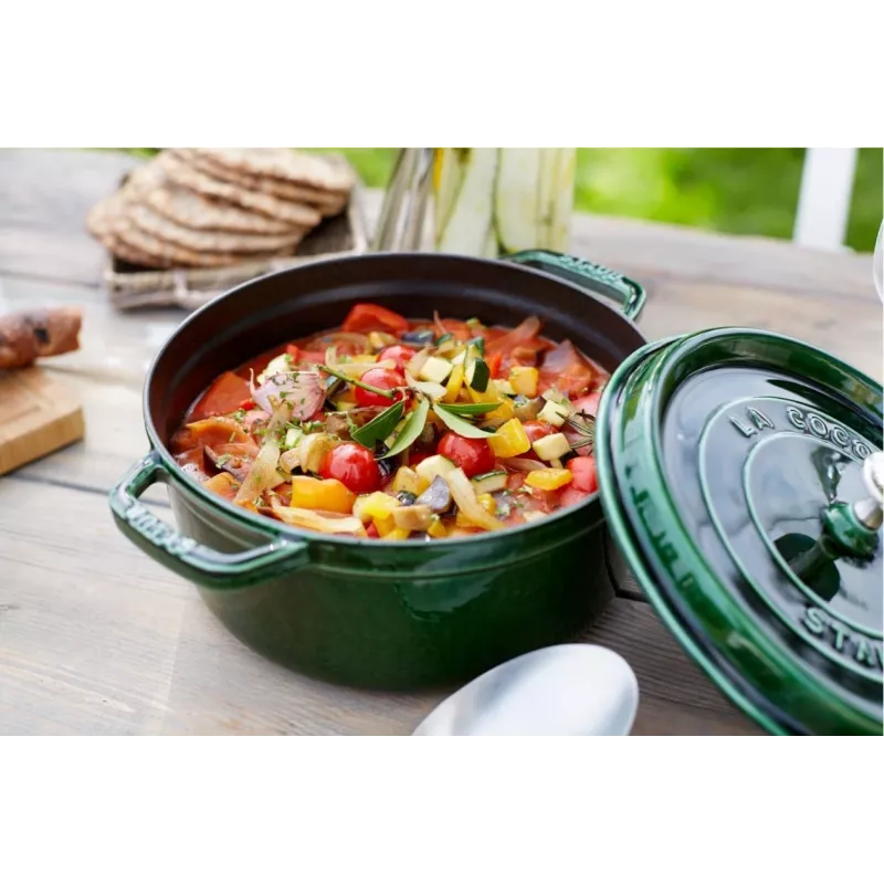 Staub 40503-109-0 Pincel de cocina de silicona Negro, Madera