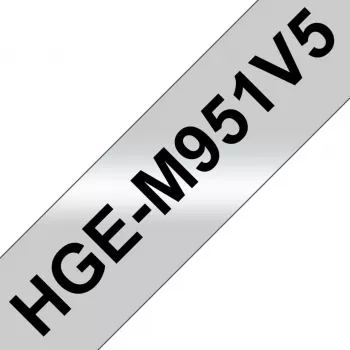 Cinta de rotulación Brother HGE-M951V5
