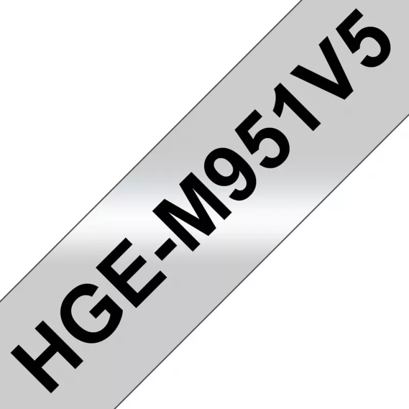 Cinta de rotulación Brother HGE-M951V5