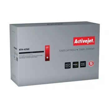 Cartucho de tóner ActiveJet ATH-42NX compatible con HP 42X Q5942X, negro, 20.000 páginas, pack individual