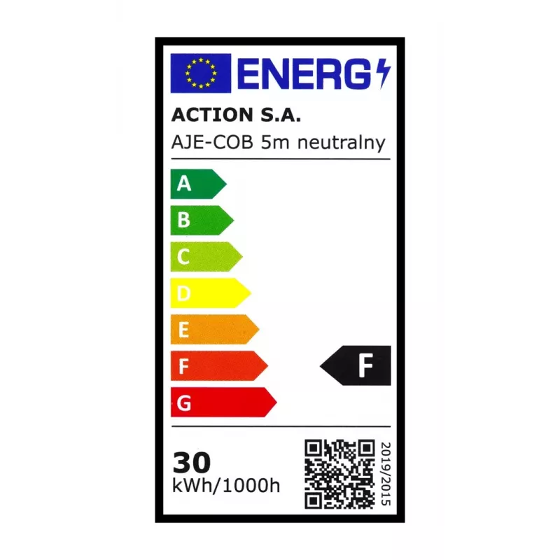 Activejet AJE-COB 5m neut Tira de luz universal para interiores