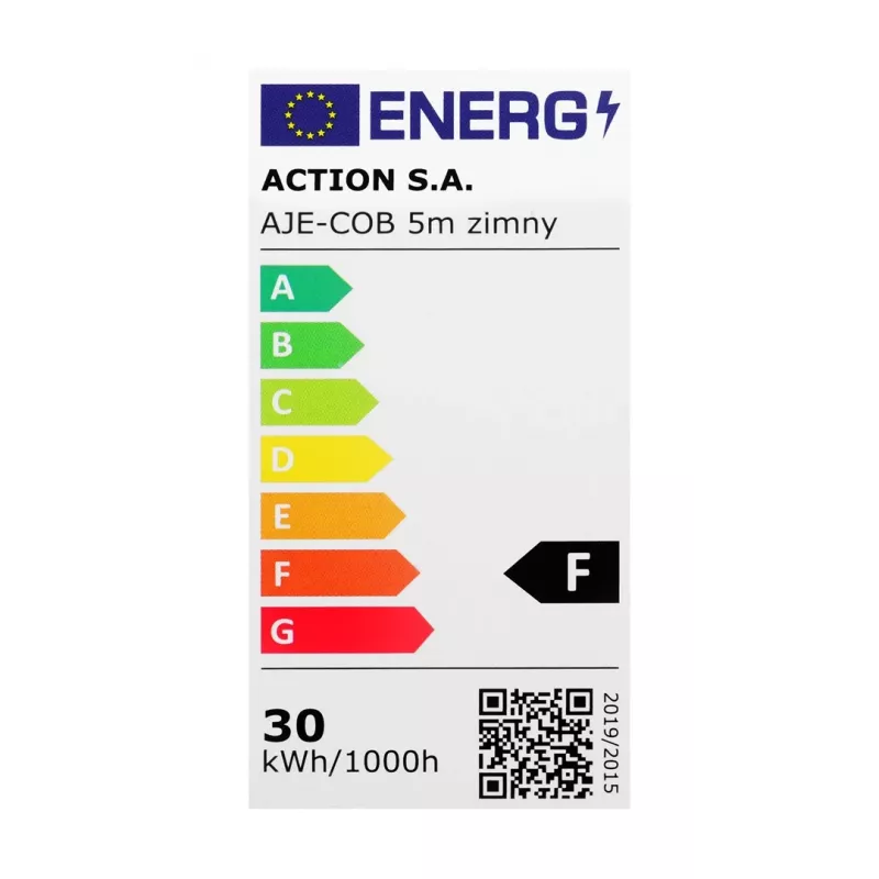 Activejet AJE-COB 5m zim Tira de luz universal para interiores
