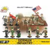 Bloques de construcción Infantería alemana – set de 3 figuras
