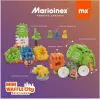 Marioinex Mini Waffle City camión de la basura, bloques de construcción, 148 piezas (903131)