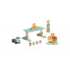 Set de bloques Marioinex Mini Waffle Blocks gasolinera, 148 piezas, multicolor, a partir de 6 años