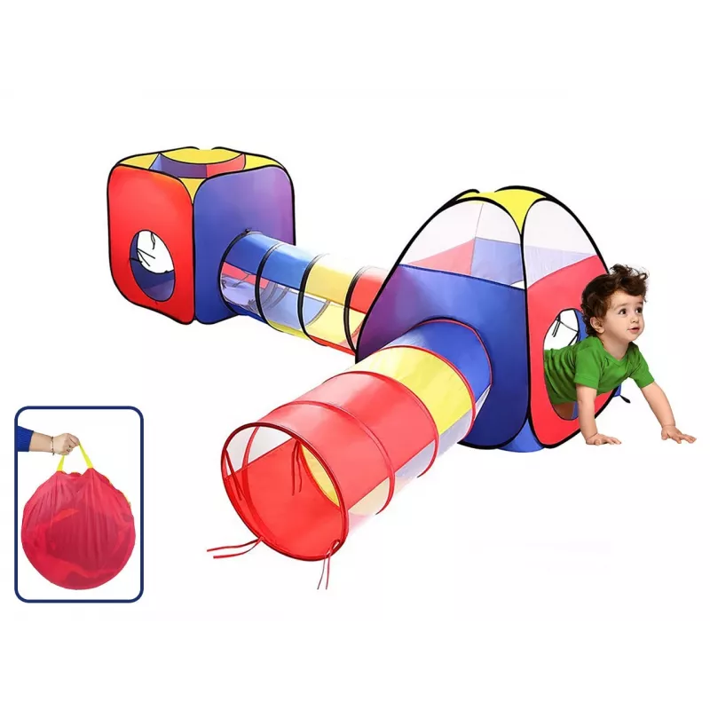Tienda de campaña infantil Madej 004178, casita de tela, 4 piezas