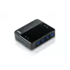 Conmutador de uso compartido de periféricos ATEN US434 4x4 USB 3.2 Gen1