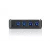 Conmutador de uso compartido de periféricos ATEN US434 4x4 USB 3.2 Gen1