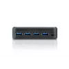 Conmutador de uso compartido de periféricos ATEN US434 4x4 USB 3.2 Gen1
