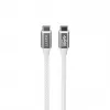 Cable Havit CB6290 USB Type-C a USB Type-C 1 m 10 Gbit/s gris blanco