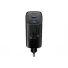 Cargador de viaje Havit UC20 GaN de tres puertos 65 W negro