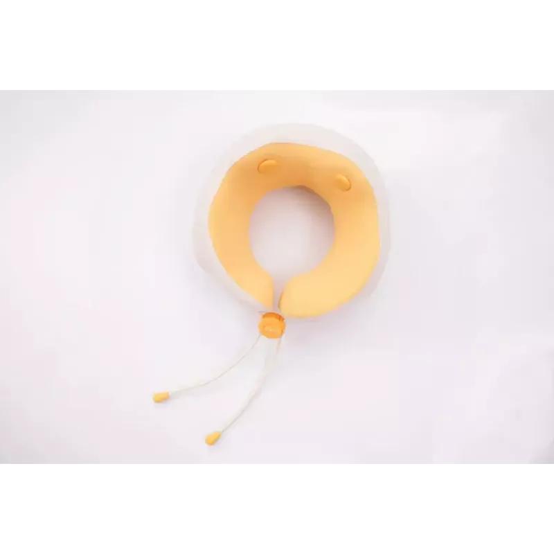 Masajeador de cuello Havit NM1702 amarillo masaje amasado a pilas
