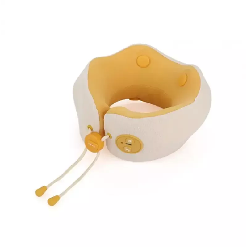 Masajeador de cuello Havit NM1702 amarillo masaje amasado a pilas