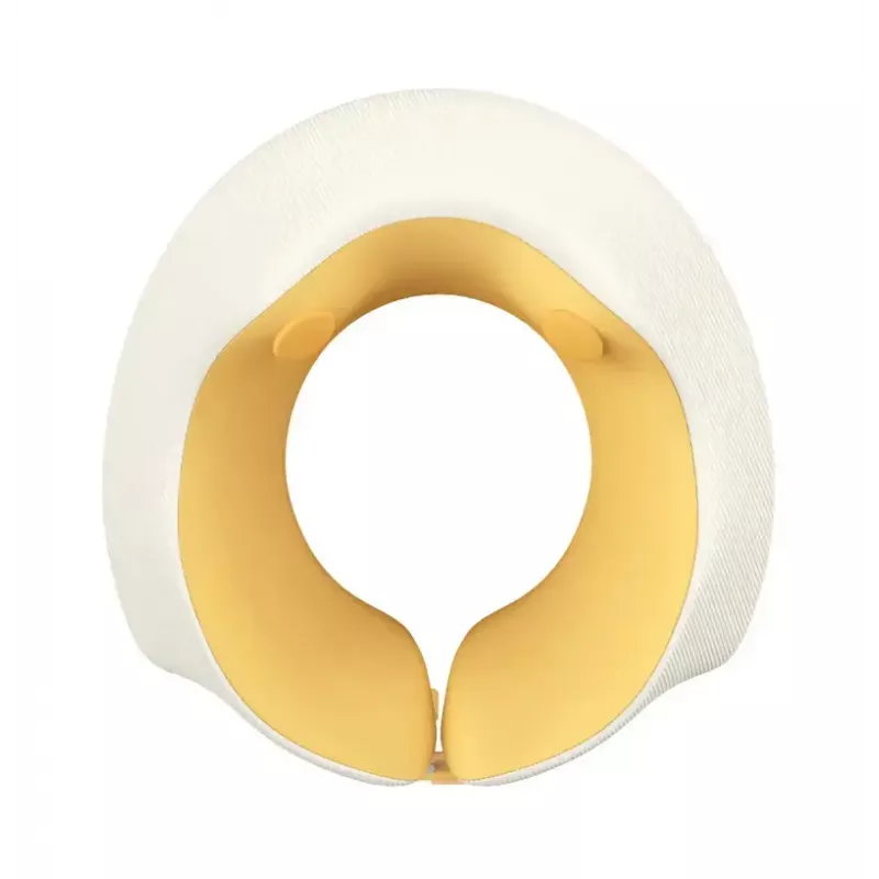 Masajeador de cuello Havit NM1702 amarillo masaje amasado a pilas