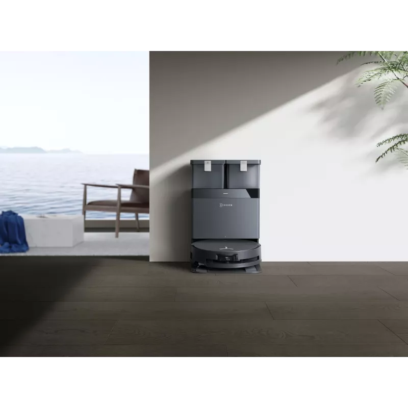 Ecovacs Deebot X8 Omni robot aspirador con base, blanco