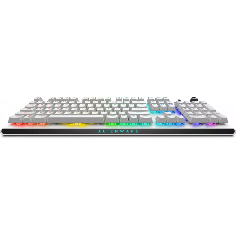 Dell | Alienware Tri-Mode AW920K | Teclado gaming inalámbrico | Inalámbrico | Iluminación LED RGB | US | Bluetooth | Lunar Light | Teclado numérico | CHERRY MX Red | Conexión inalámbrica