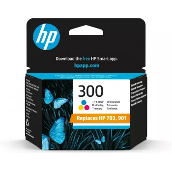 Cartucho de tinta HP 300 color Vivera 4ml Deskjet D2560 F4280 All-in-One (ML)