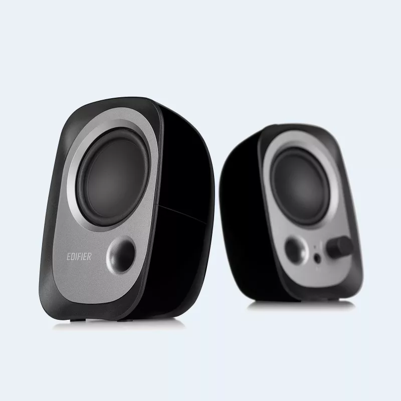 Edifier R12U - Altavoces - para PC - 4 vatios (total) - negro (R12U negro)