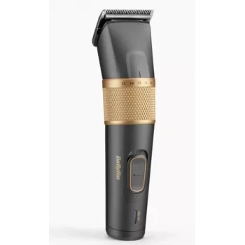 Recortador de pelo BaByliss E987E Gold Granite – batería Li-Ion recargable, 8 niveles de longitud, 0,6 mm – 28 mm, sumergible