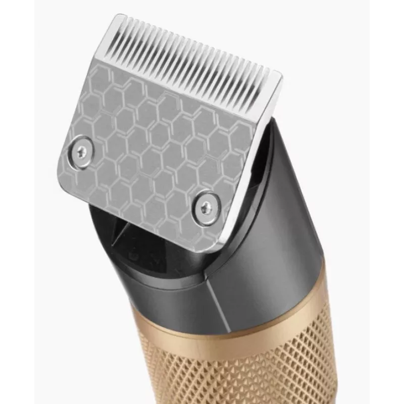 Recortador de pelo BaByliss E987E Gold Granite – batería Li-Ion recargable, 8 niveles de longitud, 0,6 mm – 28 mm, sumergible