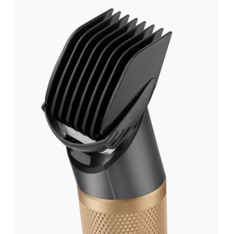 Recortador de pelo BaByliss E987E Gold Granite – batería Li-Ion recargable, 8 niveles de longitud, 0,6 mm – 28 mm, sumergible