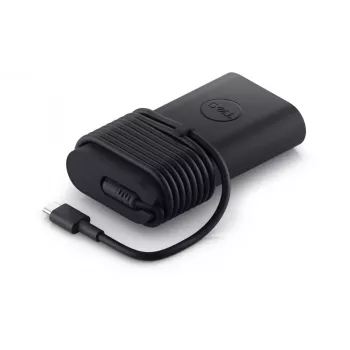 Fuente de alimentación Dell TH5RJ 100W para portátiles, entrada 100–240V, cable de 1 m, 0,33 kg, negro