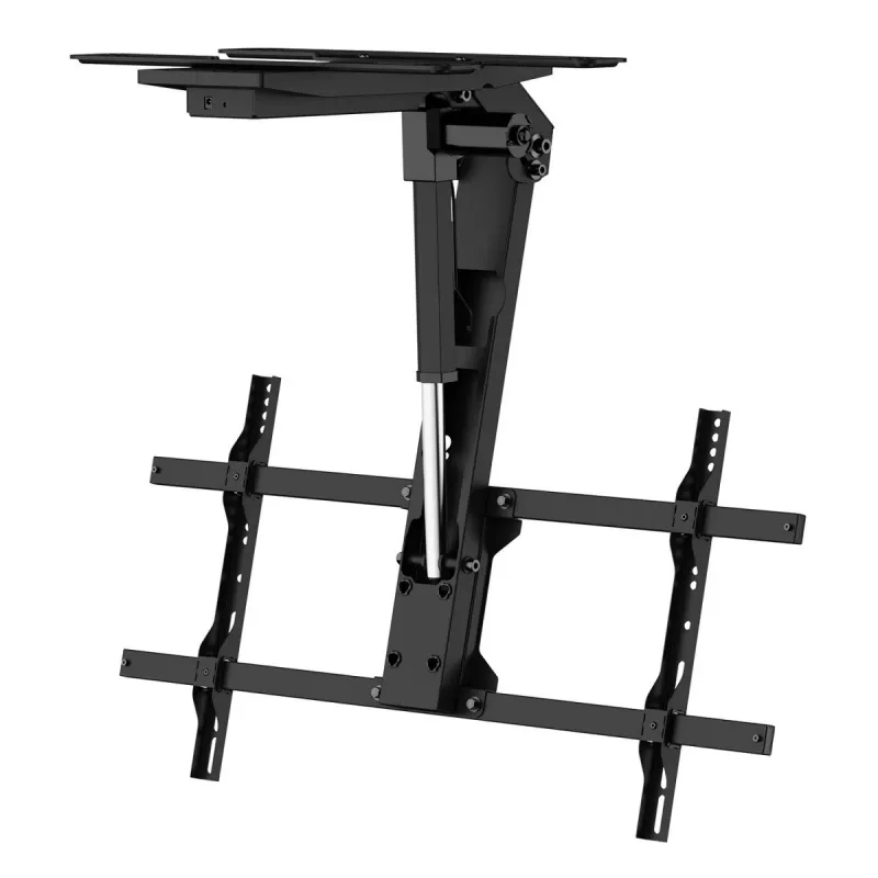Soporte de techo para TV MACLEAN MC-110 T para televisores de 43–86 pulgadas, VESA hasta 800×400, carga máx. 45 kg