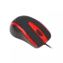 Havit HV-MS753 – ratón de ordenador universal, rojo y negro