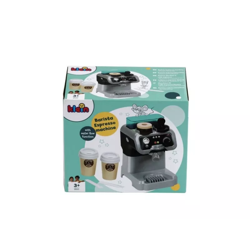 Cafetera expreso KLEIN 9510 diseño compacto, cafetera expreso de juguete apta para niños