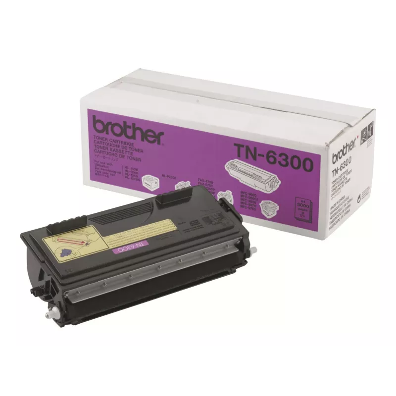 Brother TN-6300 cartucho de tóner, negro, 3000 páginas