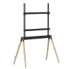 Soporte de suelo para TV 55-86/BLK/WOOD TVS-86F-01-BK Gembird