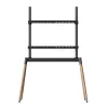 Soporte de suelo para TV 55-86/BLK/WOOD TVS-86F-01-BK Gembird