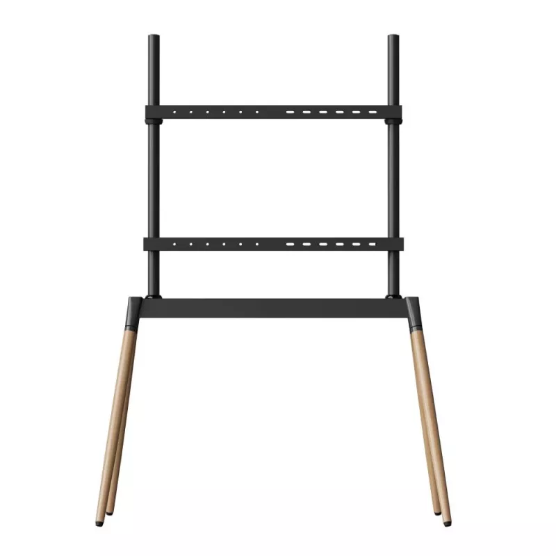 Soporte de suelo para TV 55-86/BLK/WOOD TVS-86F-01-BK Gembird